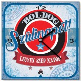 Noname Boldog szülinapot - Tréfás falióra