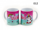 Noname Boldog Szülinapot unicornis 3dl 012 - Szülinapos bögre