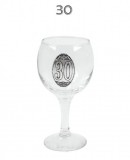 Noname Borospohár 30 évszámos fémcímkés