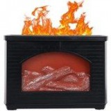 Noname Design Párologtató Aroma Diffúzor Kandalló Láng LED fénnyel 270ml - LT-9058