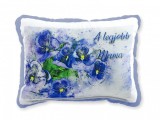 Noname Díszpárna Legjobb Mama ibolyás 32x24cm L162