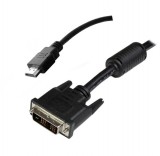 NONAME DVI-D - HDMI kábel 1m fekete 51579