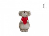 Noname Egér figura szívvel 7,5cm 165268 2féle
