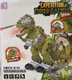 Noname Elemes Expedition Dinosaurus Mech X-01 Tyrannosaurus Dínó mozog, világít No.3360 - Gyerek játék...