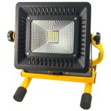 Noname Extra fényerejű 50W Hordozható 30+6 fehér / színes Led reflektor akkumulátoros munkalámpa - W816...