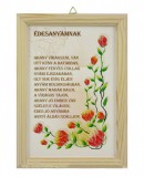Noname Fali tábla Édesanyámnak! Ahány virágszál... - Falikép