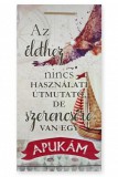 Noname Fatábla ...van egy Apukám 26x50cm - Falikép