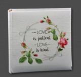 Noname Fényképalbum Love is patient.... 200db 15x10cm-es képhez KD46200 ART64