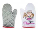 Noname Főzőkesztyű Legjobb Nagymama 17x26cm 04034 - Tréfás Edényfogó kesztyű