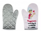 Noname Főzőkesztyű Nagymama 17x26cm 04032 -Tréfás Edényfogó kesztyű