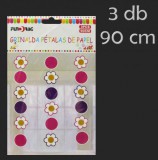 Noname Függő dekoráció virágos 3db 90cm 216866