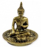 Noname Füstölőtartó Buddha óarany B 9cm 04769