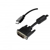 Noname Jelkábel DVI-D (Single Link) - HDMI 2m Black 11.99.5522