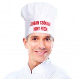 Noname Jobban csókolok - Tréfás szakácssapka