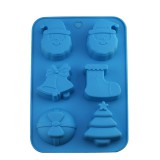 Noname Karácsonyi szilikonforma 6 részes II.