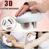 Noname Kézi teljes testmasszírozó 3D-s görgő mini zsírégető masszázsgép az arc kar kéz lábához és testéh...