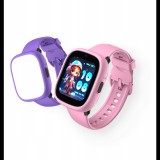 NoName Kidoboo K3 Gyerek Okosóra GPS 4G SIM SOS Rózsaszín (SB10609)