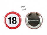 Noname Kitűző sebességkorlátozó tábla - 18-as 5,5cm MK30397