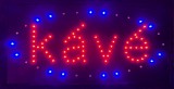 Noname Led világító reklám tábla - Kávé