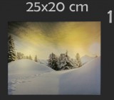 Noname LEDes világító falikép 20x4x25cm ANB000330 3féle