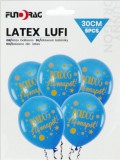 Noname Lufi Boldog Névnapot kék 5db 30cm 626981