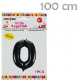 Noname Lufi fólia 0-s fekete 100cm 215104