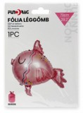 Noname Lufi fólia hal rózsaszín 73cm 644060