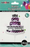 Noname Lufi fólia Happy Birthday torta 610423