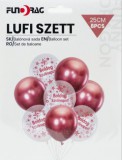 Noname Lufi szett Boldog Szülinapot 8db 25cm 626479
