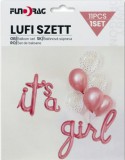 Noname Lufi szett Its a girl rose 11db 619587