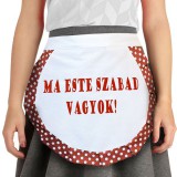 Noname Ma este szabad - Tréfás kötény
