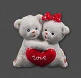 Noname Maci pár fehér Love 7cm 045461