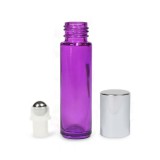 Noname Mini golyós üveg lila 10 ml ezüst kupakkal