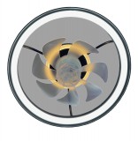 Noname Modern Desing Ventilátoros Mennyezeti LED lámpa - 03