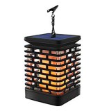 Noname Napelemes falra szerelhető felakasztható földbe szúrható Lángot imitáló LED fáklya - XF6001