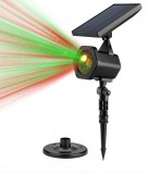 Noname Napelemes Solar Kerti lézer projektor kivetítő karácsonyi világítás - Power Storage