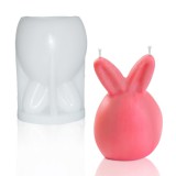 Noname Nyuszi 2. - gyertya szilikon forma