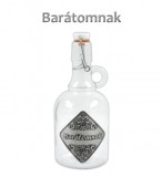 Noname Óncímkés Füles csatos üveg Barátomnak 0,5l - Óncimkés csatos üveg