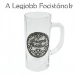 Noname Óncímkés Söröskorsó 0,3l A Legjobb Focistának fémcímkés - Óncímkés Söröskorsó