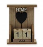 Noname Öröknaptár Home natúr 12x16cm 04890 - Öröknaptár