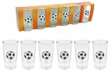 Noname Pálinkás pohár szett focilabda 6db - Pálinkás pohár készlet