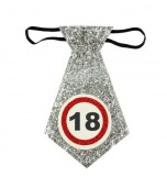 Noname Party nyakkendő 18 évszámos ezüst 19,5cm 601732