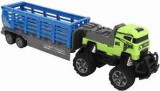 Noname RC Távirányítós autó Kamion állat szállító truck 27 Mhz - No.168-75  - Gyerek játék