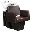 Noname ROYAL barna  fejmosó fehér kerámia tállal