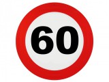 Noname Sebességkorlátozó tábla 60. évszámos 40cm 607673
