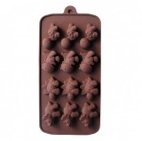 Noname Szilikon forma - 12 dínó