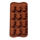 Noname Szilikon forma - 12 robot