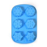 Noname Szilikon forma - hópehely 6 részes