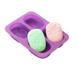 Noname Szilikon forma rózsa 4 részes