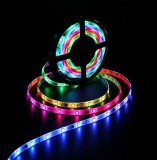 Noname Színváltós Színes RGB LED szalag színjáték 5050 SMD, 30 LED/m, 5 méter - LED szalag szett